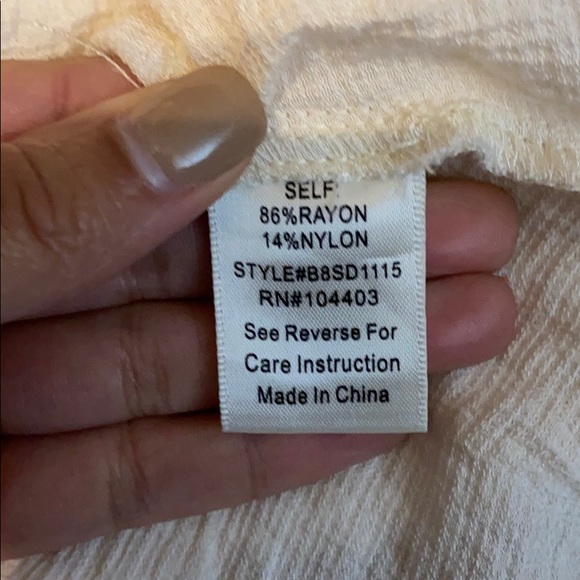 Anthropologie Floral Embroidered  Mini Dress L - Picture 5 of 7